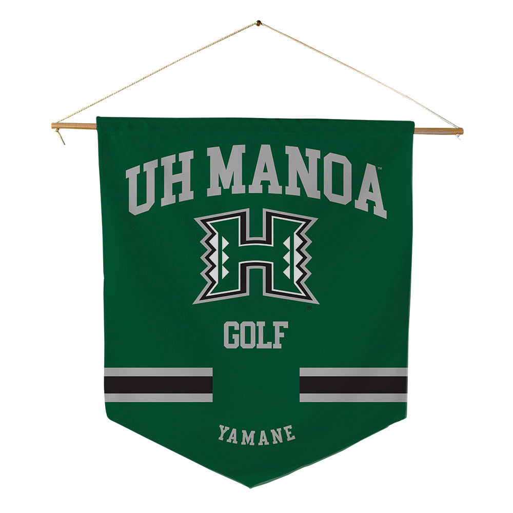 Hawaii - NCAA Women's Golf : Kellie Yamane - Pennant - 18" x 21"-0