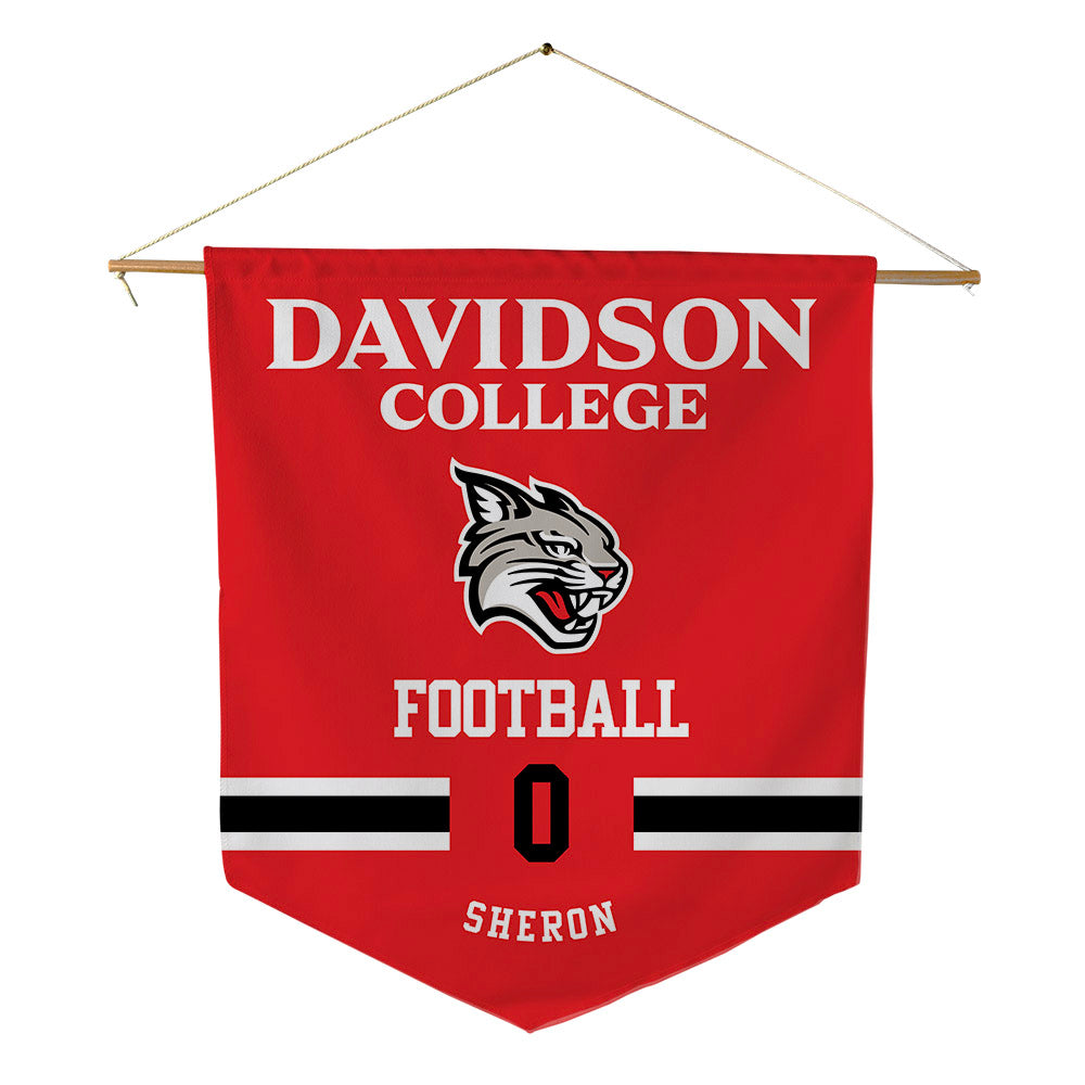 Davidson - NCAA Football : Mason Sheron - Pennant - 18" x 21"-0