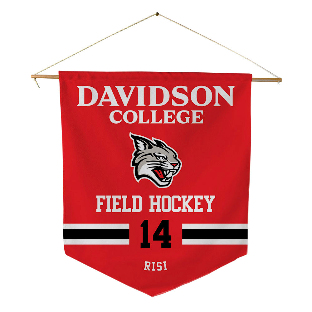 Davidson - NCAA Women's Field Hockey : Adriana Risi - Pennant - 18" x 21"-0