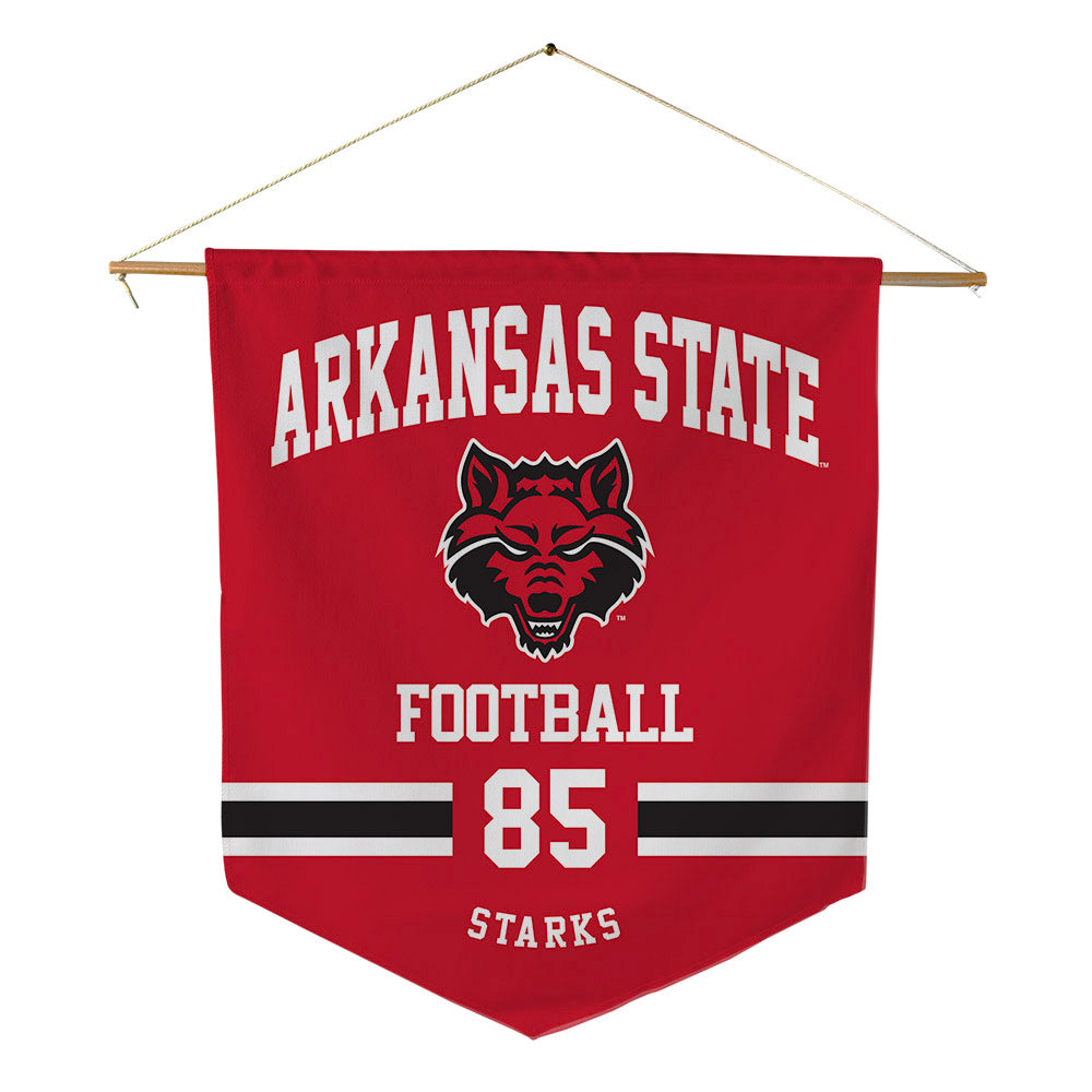 Arkansas State - NCAA Football : Tj Starks - Pennant - 18" x 21"-0