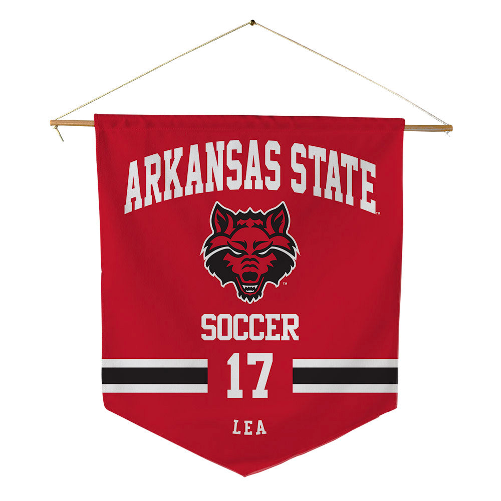 Arkansas State - NCAA Women's Soccer : Tara Lea - Pennant - 18" x 21"-0