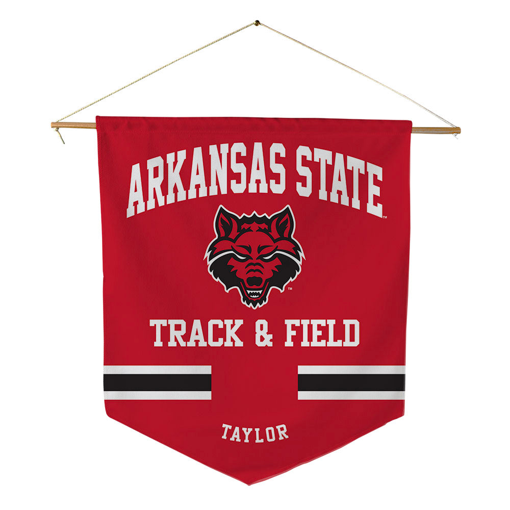 Arkansas State - NCAA Women's Track & Field : Alexis Taylor - Pennant - 18" x 21"-0