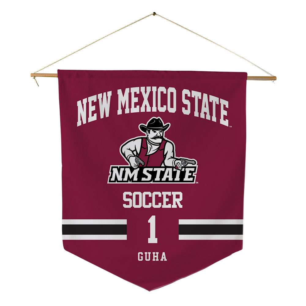 NMSU - NCAA Women's Soccer : Valerie Guha - Pennant - 18" x 21"-0