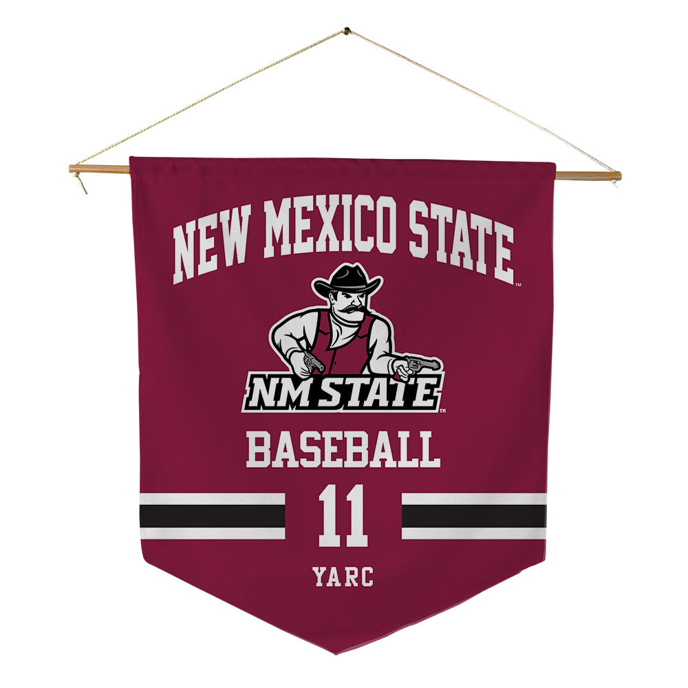 NMSU - NCAA Baseball : Matthew Yarc - Pennant - 18" x 21"-0