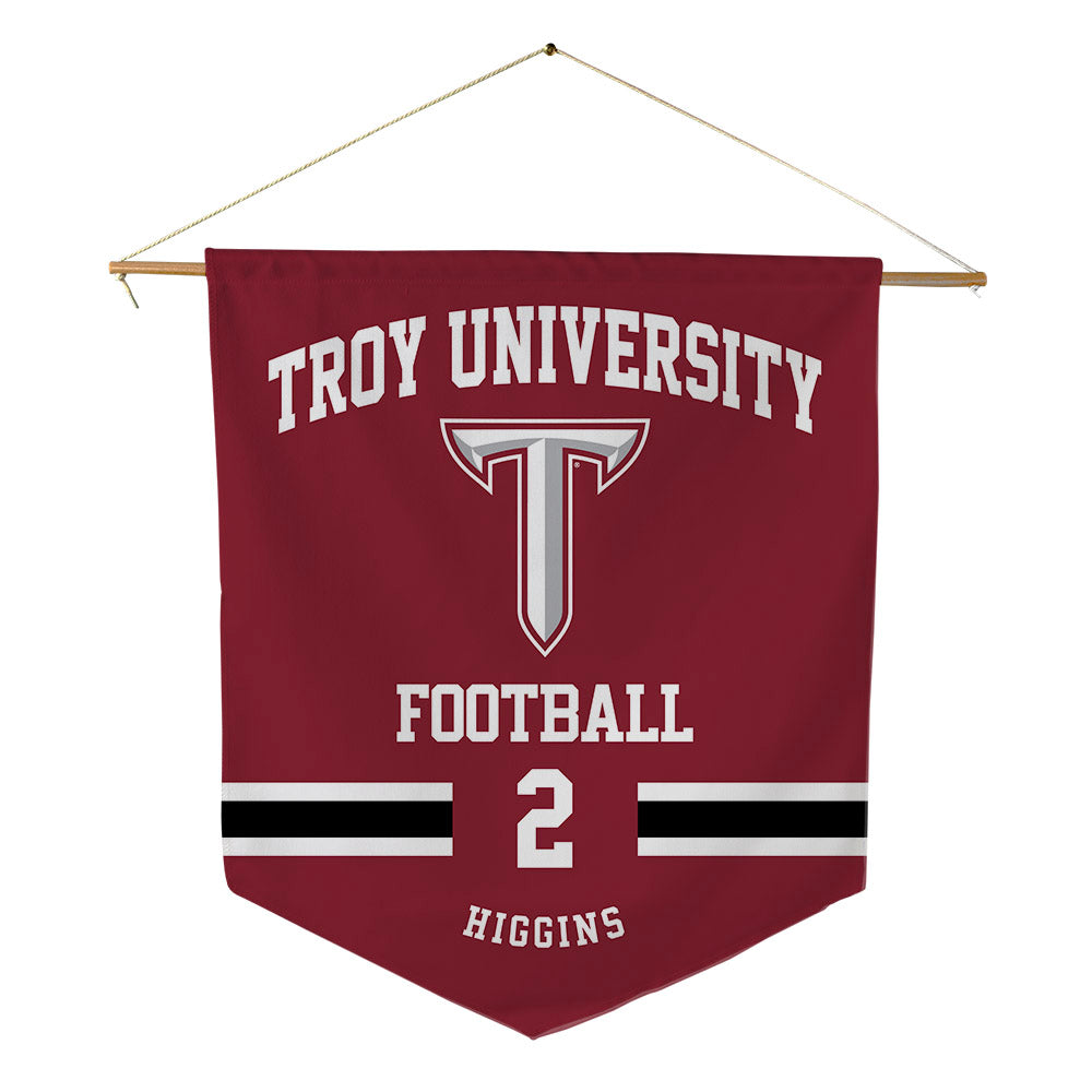 Troy - NCAA Football : Peyton Higgins - Pennant - 18" x 21"-0