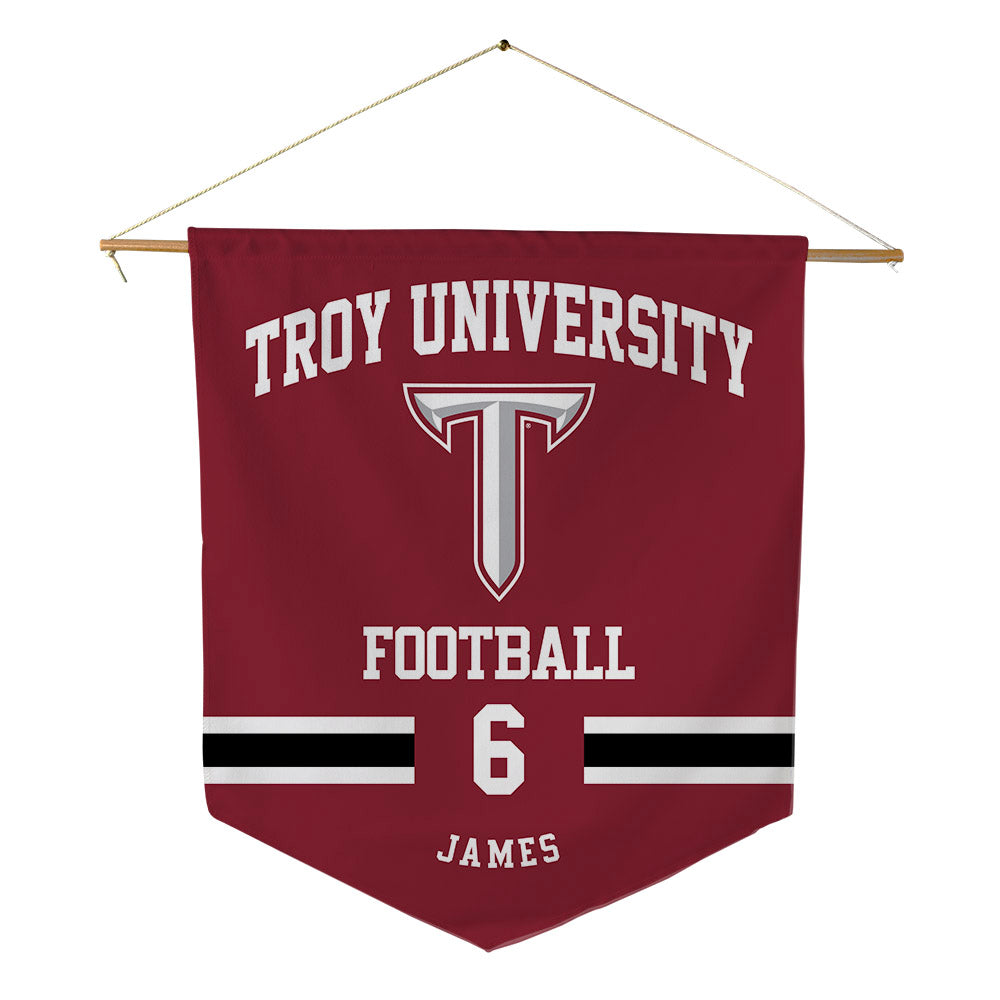 Troy - NCAA Football : Jack James - Pennant - 18" x 21"-0