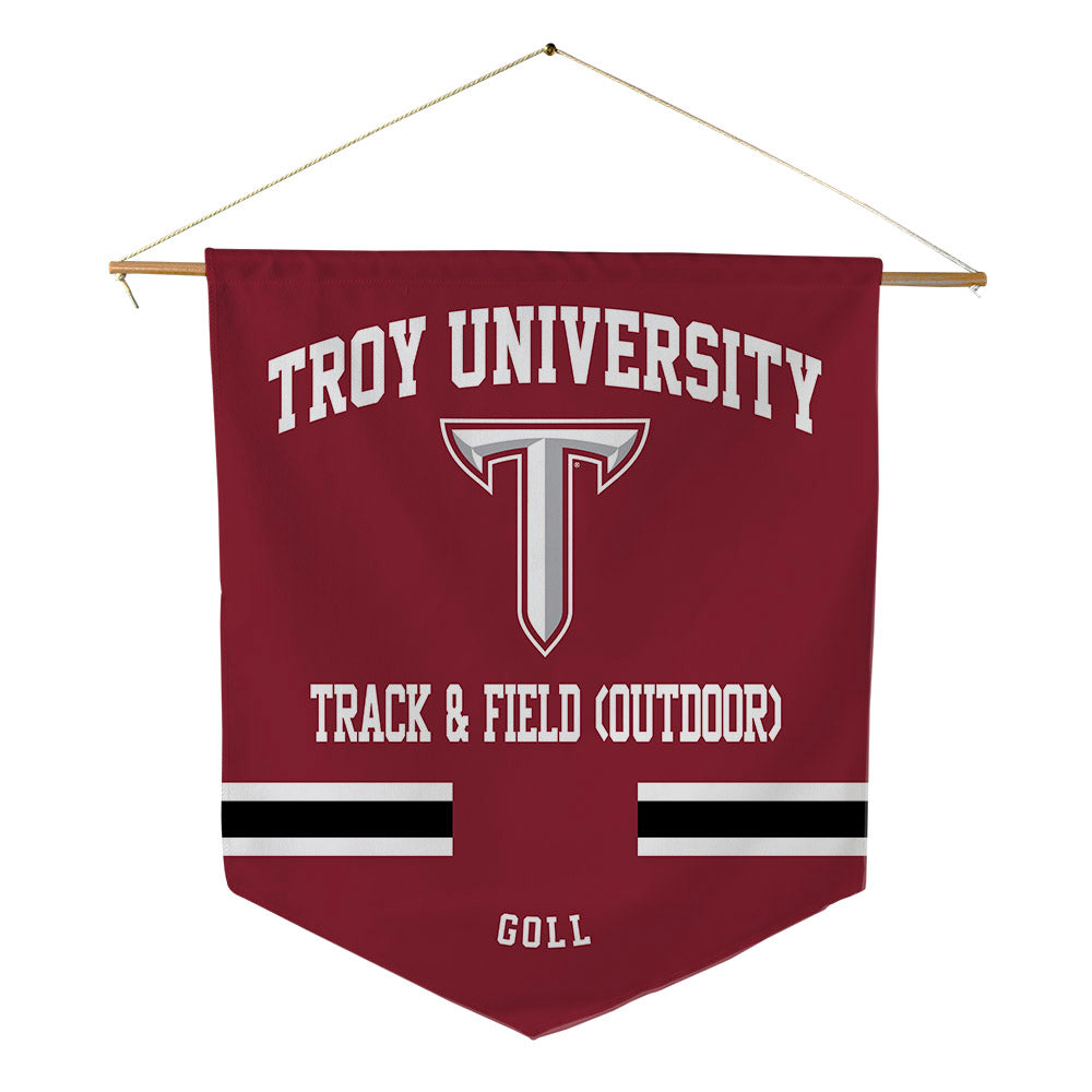 Troy - NCAA Men's Track & Field : Derrick Goll - Pennant - 18" x 21"-0