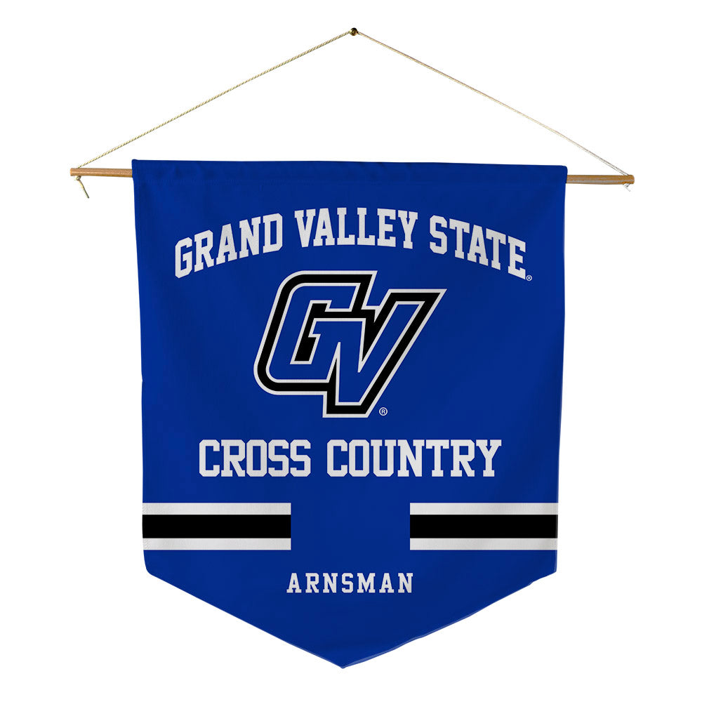 Grand Valley - NCAA Women's Cross Country : Allison Arnsman - Pennant - 18" x 21"-0