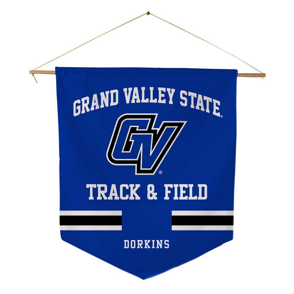 Grand Valley - NCAA Women's Track & Field : Destini Dorkins - Pennant - 18" x 21"-0