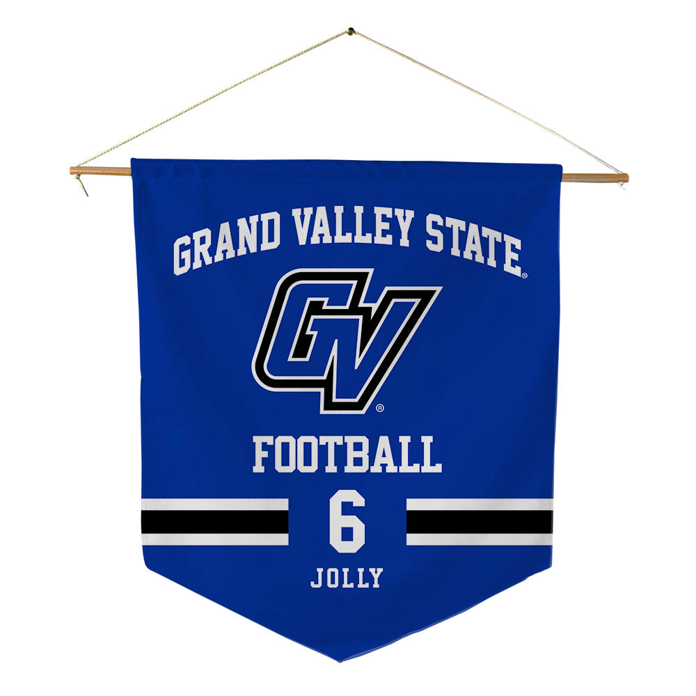 Grand Valley - NCAA Football : Thomas Jolly - Pennant - 18" x 21"-0