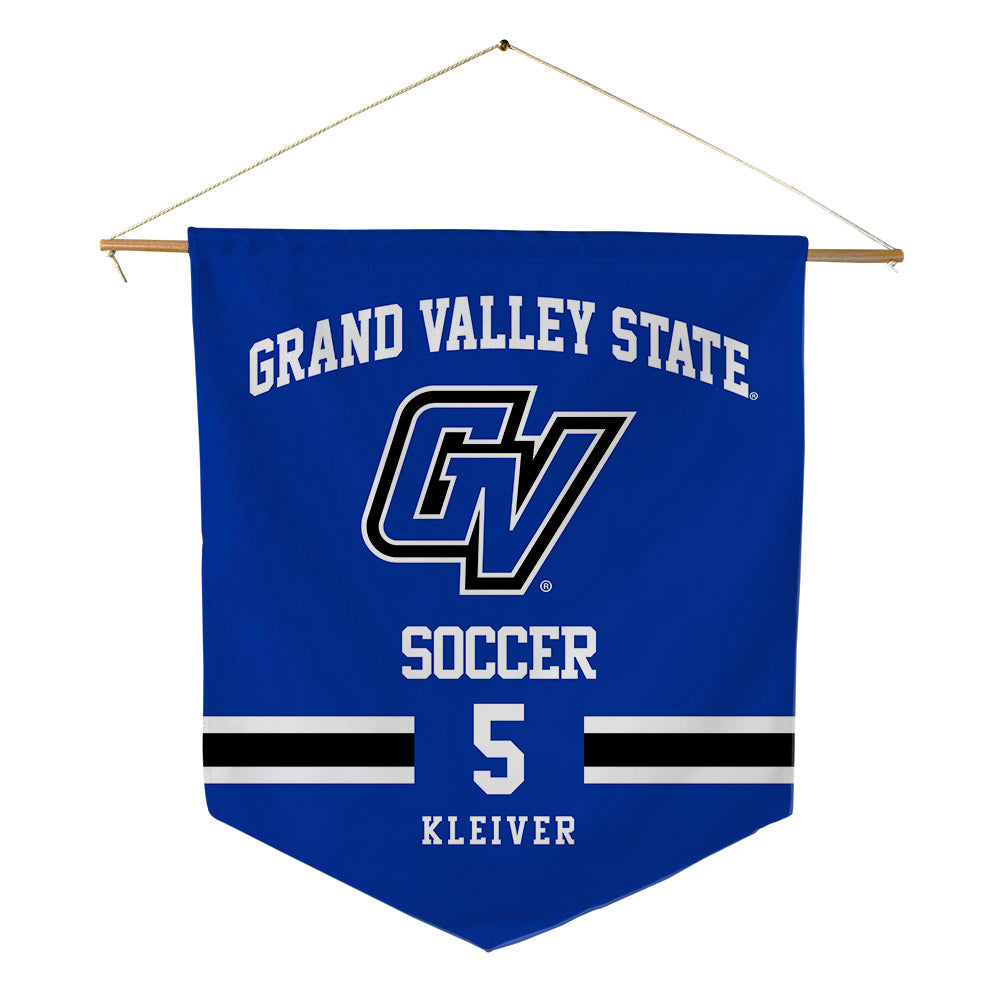 Grand Valley - NCAA Women's Soccer : Ella Kleiver - Pennant - 18" x 21"-0