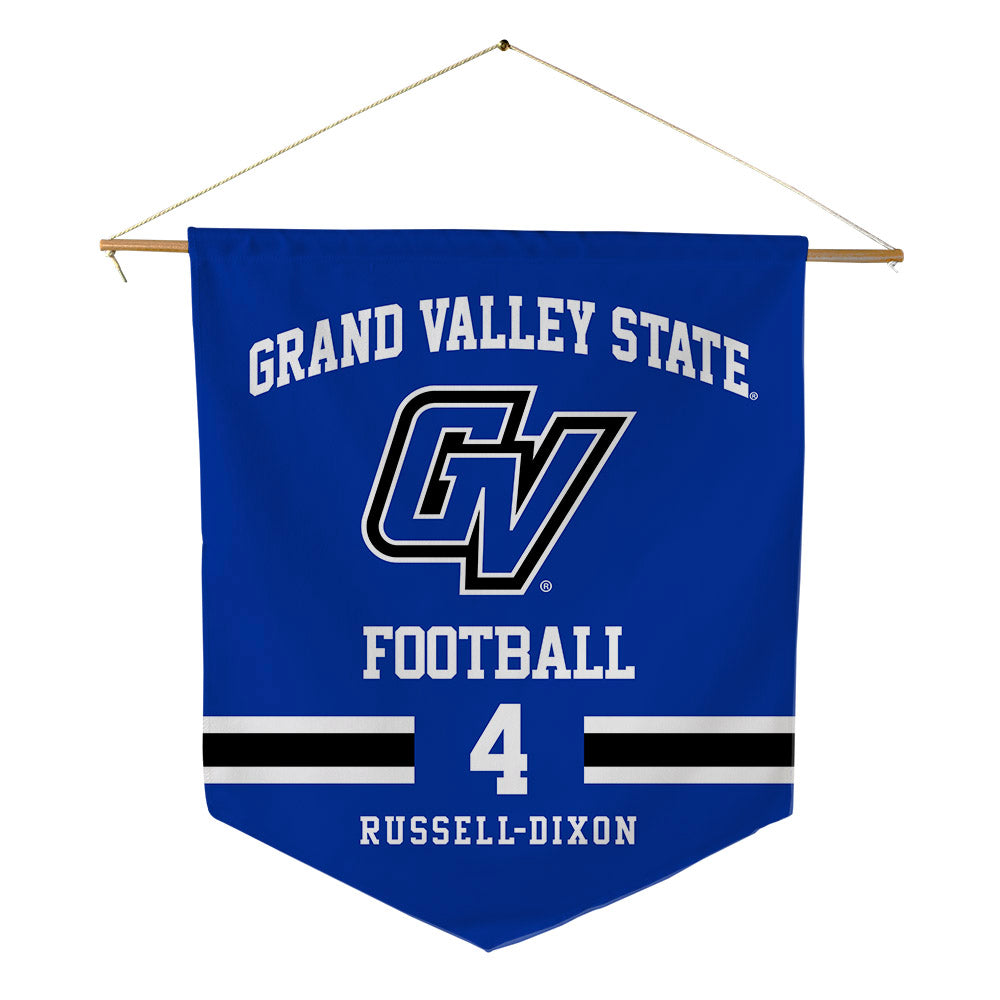 Grand Valley - NCAA Football : Kellen Russell-Dixon - Pennant - 18" x 21"-0