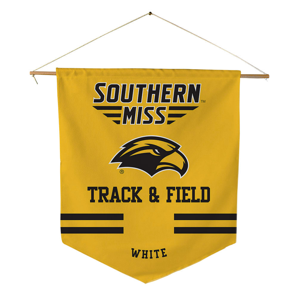 Southern Miss - NCAA Women's Track & Field : Sylvia White - Pennant - 18" x 21"-0