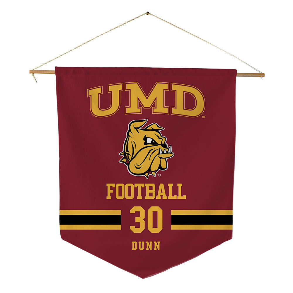 UMN Duluth - NCAA Football : Terae Dunn - Pennant - 18" x 21"-0