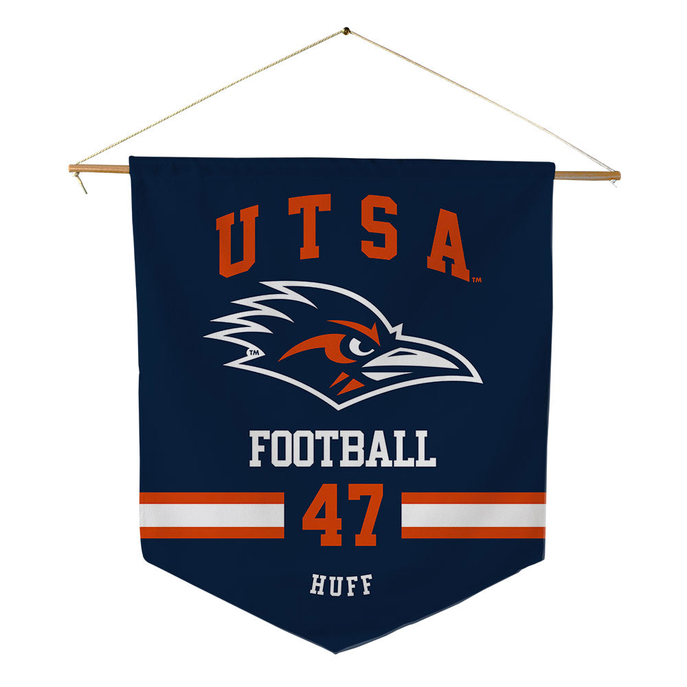 UTSA - NCAA Football : Tim Huff - Pennant - 18" x 21"-0