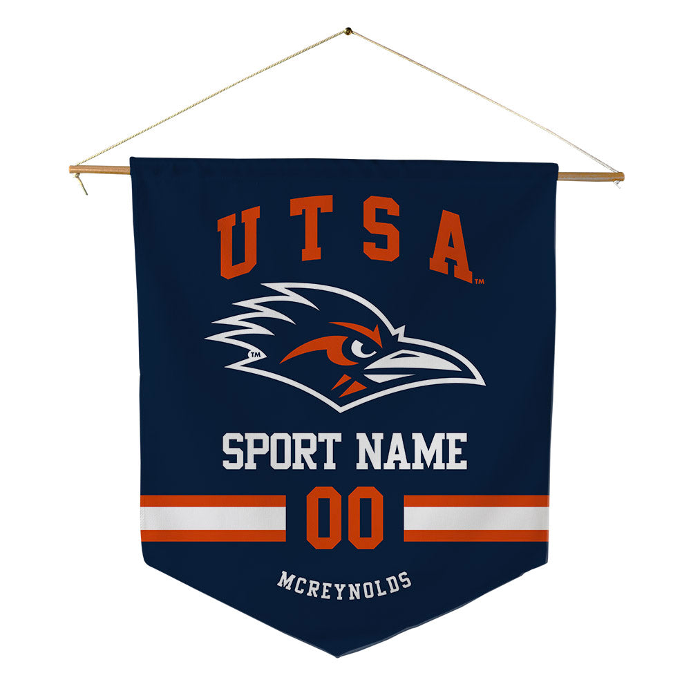 UTSA - NCAA Softball : Sydney McReynolds - Pennant - 18" x 21"-0