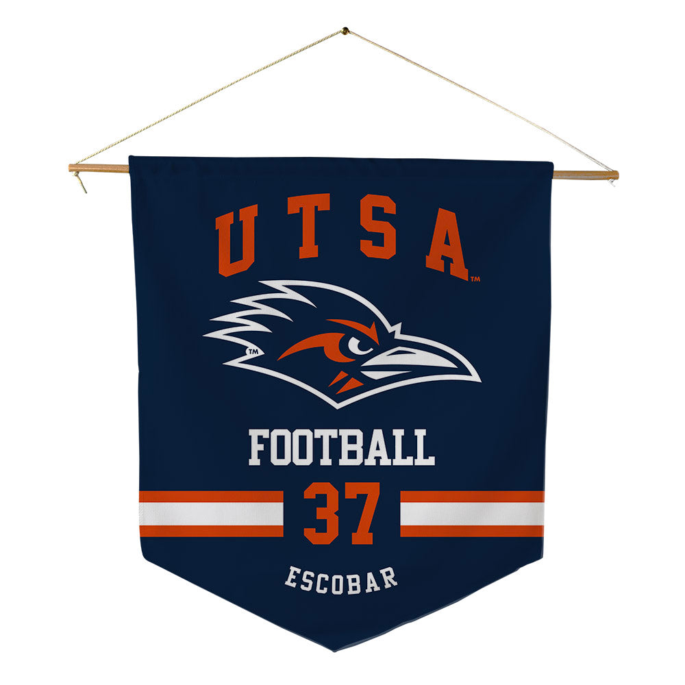 UTSA - NCAA Football : Tristan Escobar - Pennant - 18" x 21"-0