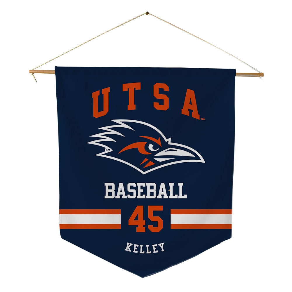 UTSA - NCAA Baseball : Connor Kelley - Pennant - 18" x 21"-0