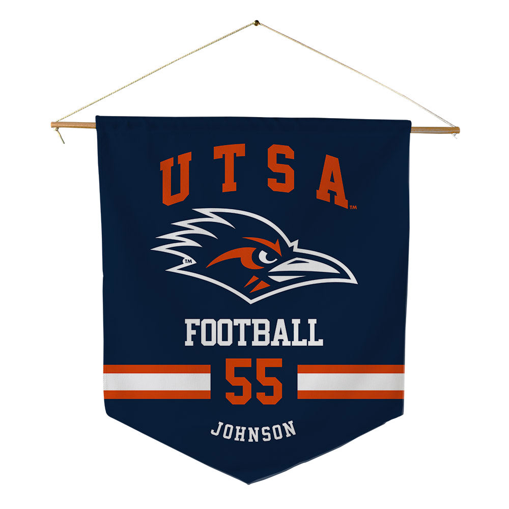 UTSA - NCAA Football : Amare Johnson - Pennant - 18" x 21"-0
