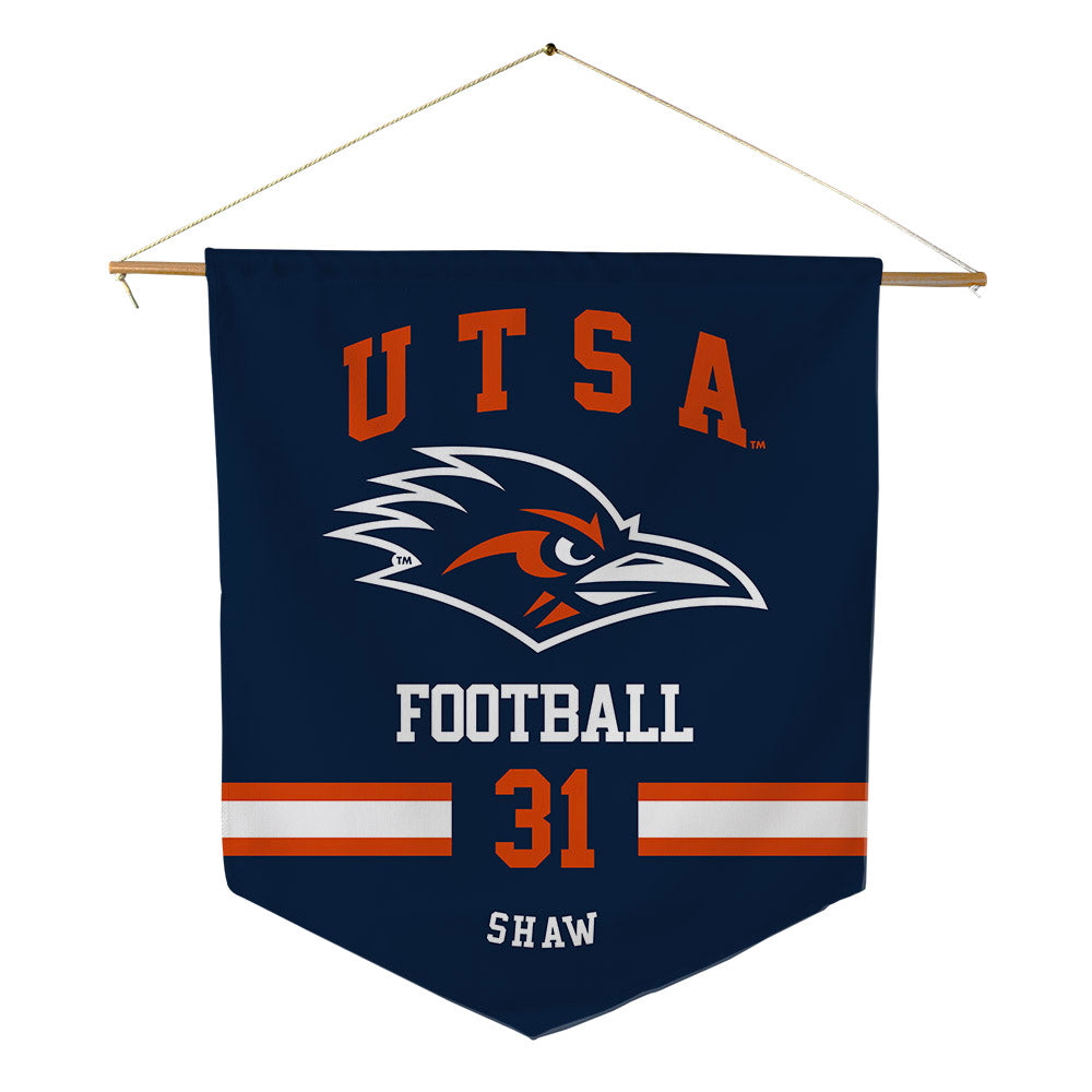 UTSA - NCAA Football : Victor Shaw - Pennant - 18" x 21"-0
