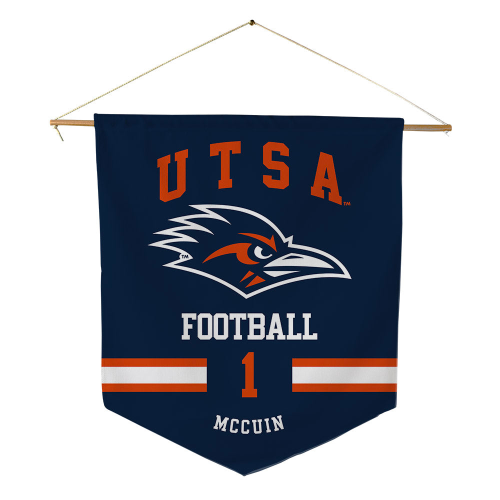 UTSA - NCAA Football : Devin McCuin - Pennant - 18" x 21"-0