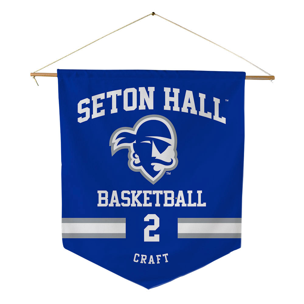 Seton Hall - NCAA Women's Basketball : Ja'Kahla Craft - Pennant - 18" x 21"-0