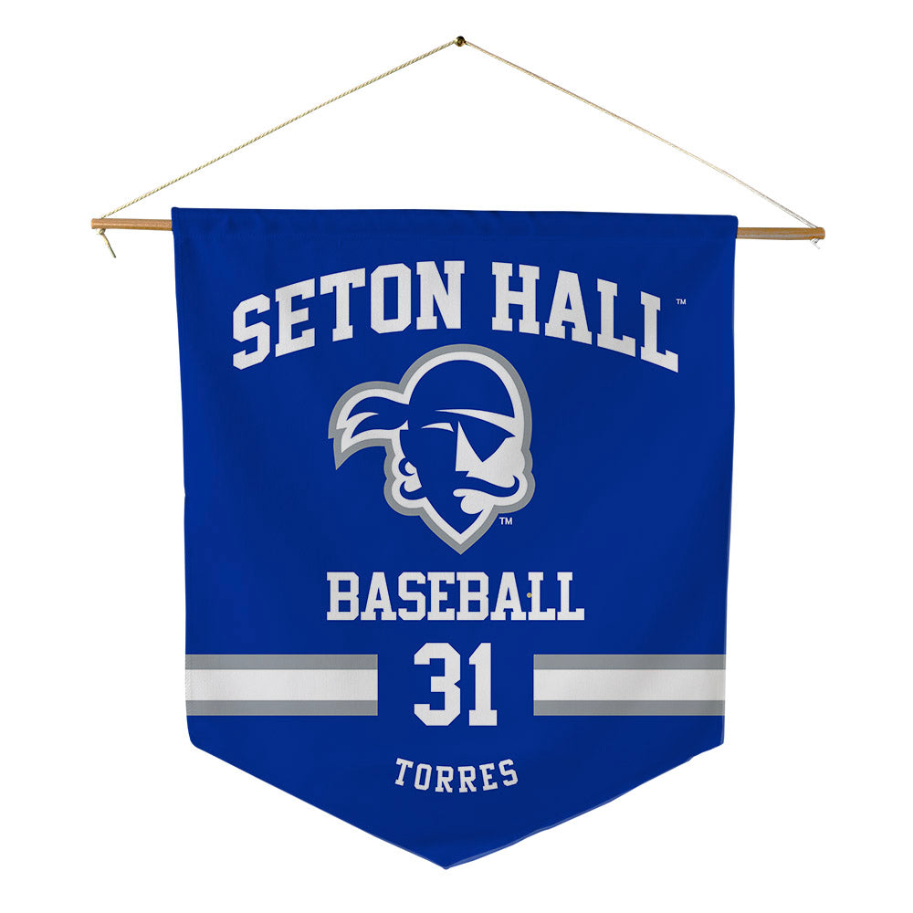 Seton Hall - NCAA Baseball : Jayson Torres - Pennant - 18" x 21"-0