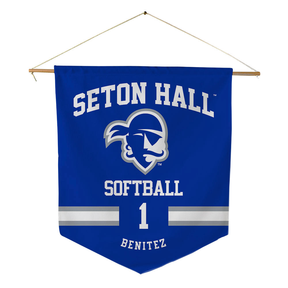Seton Hall - NCAA Softball : Angelina Benitez - Pennant - 18" x 21"-0