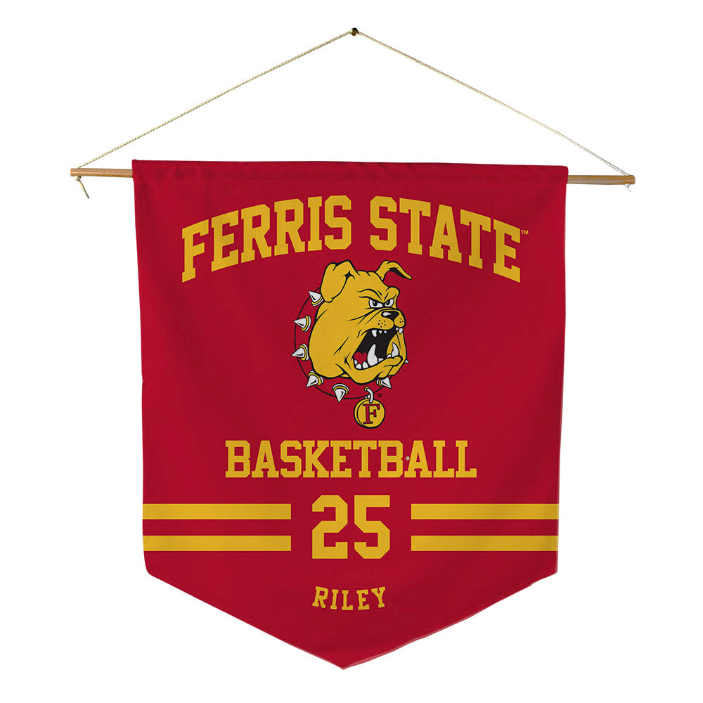 Ferris State - NCAA Women's Basketball : Mia Riley - Pennant - 18" x 21"-0