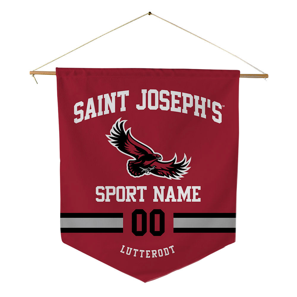 St. Joe's - NCAA Women's Basketball : Olivia Lutterodt - Pennant - 18" x 21"-0