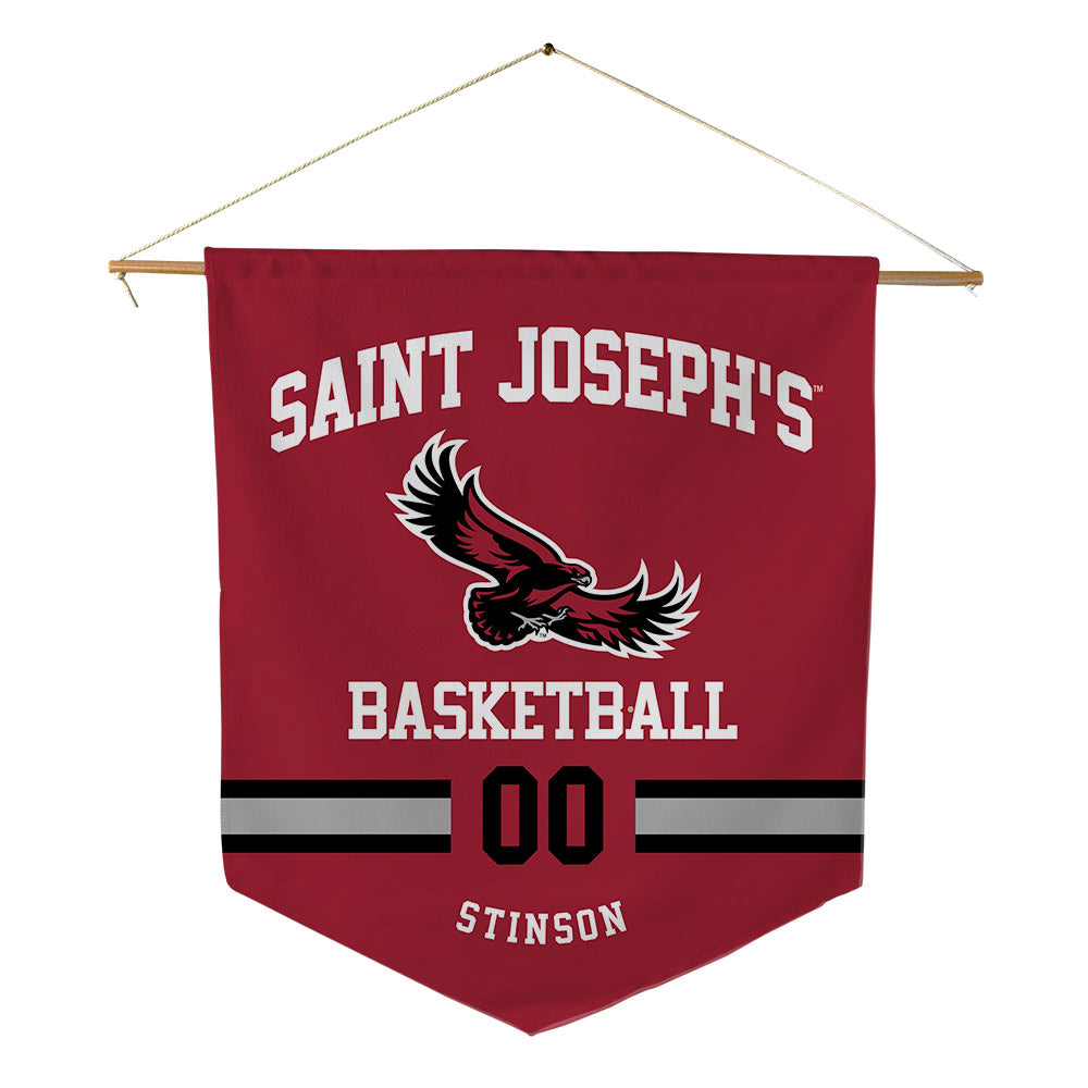 St. Joe's - NCAA Women's Basketball : Faith Stinson - Pennant - 18" x 21"-0