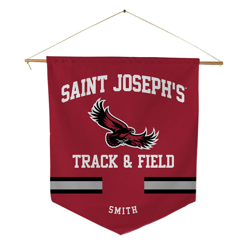 St. Joe's - NCAA Men's Track & Field : Elijah Smith - Pennant - 18" x 21"-0