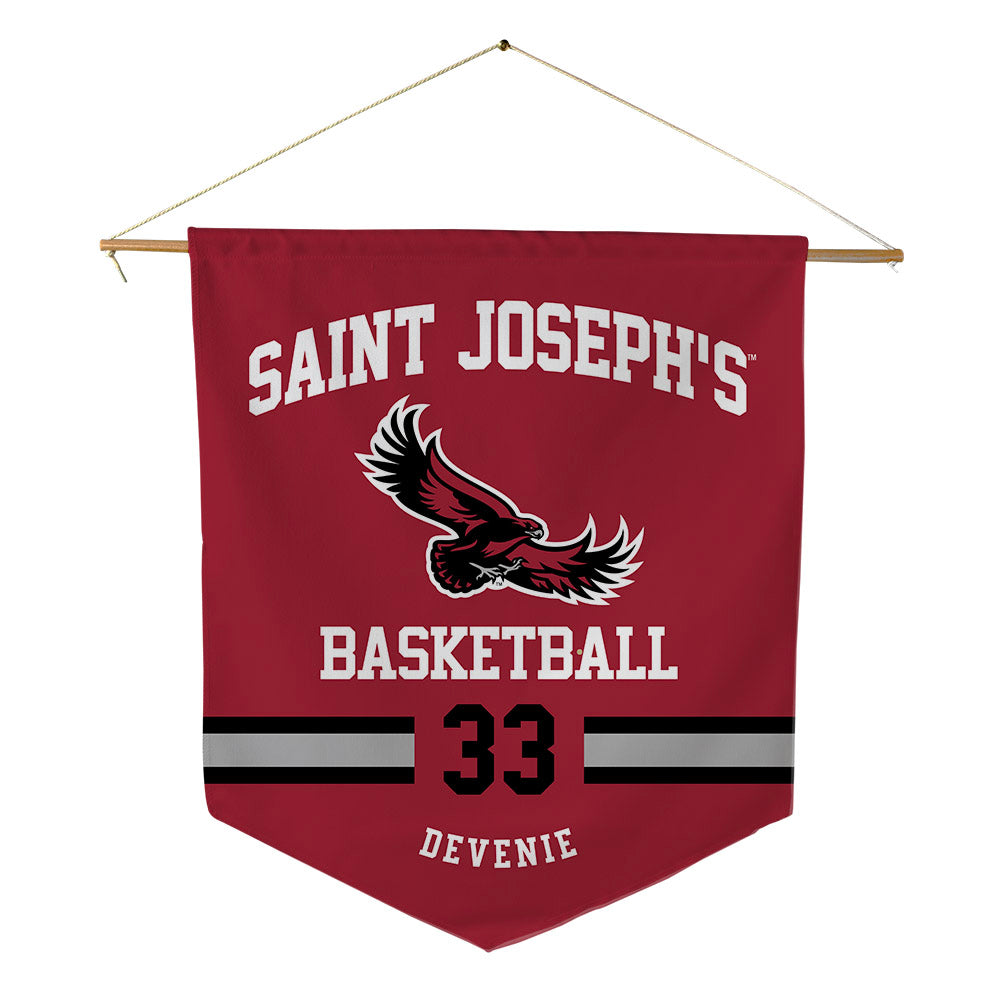 St. Joe's - NCAA Women's Basketball : Emi Devenie - Pennant - 18" x 21"-0