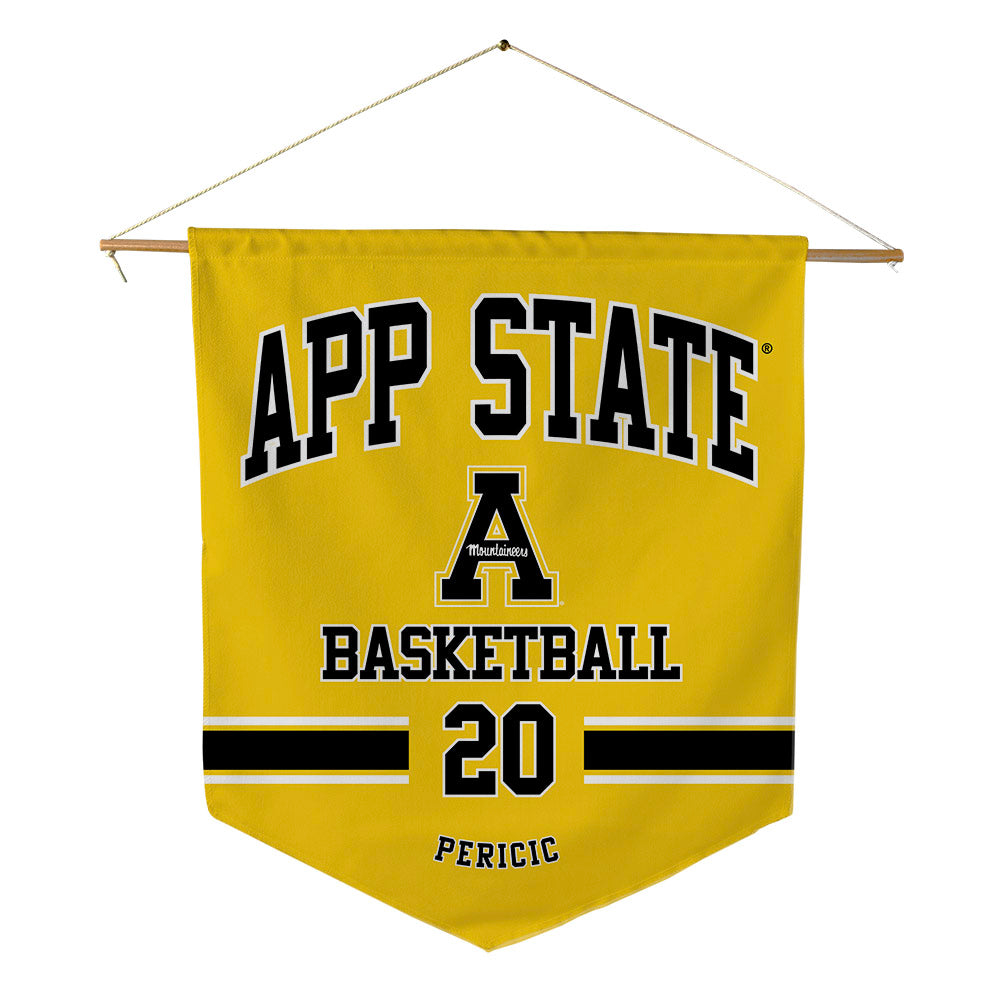 App State - NCAA Women's Basketball : Elena Pericic - Pennant - 18" x 21"-0