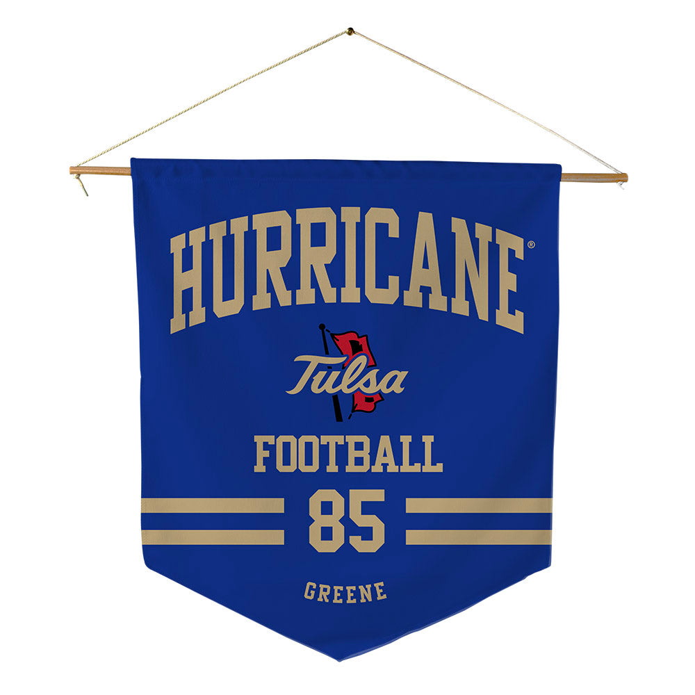 Tulsa - NCAA Football : Cole Greene - Pennant - 18" x 21"-0