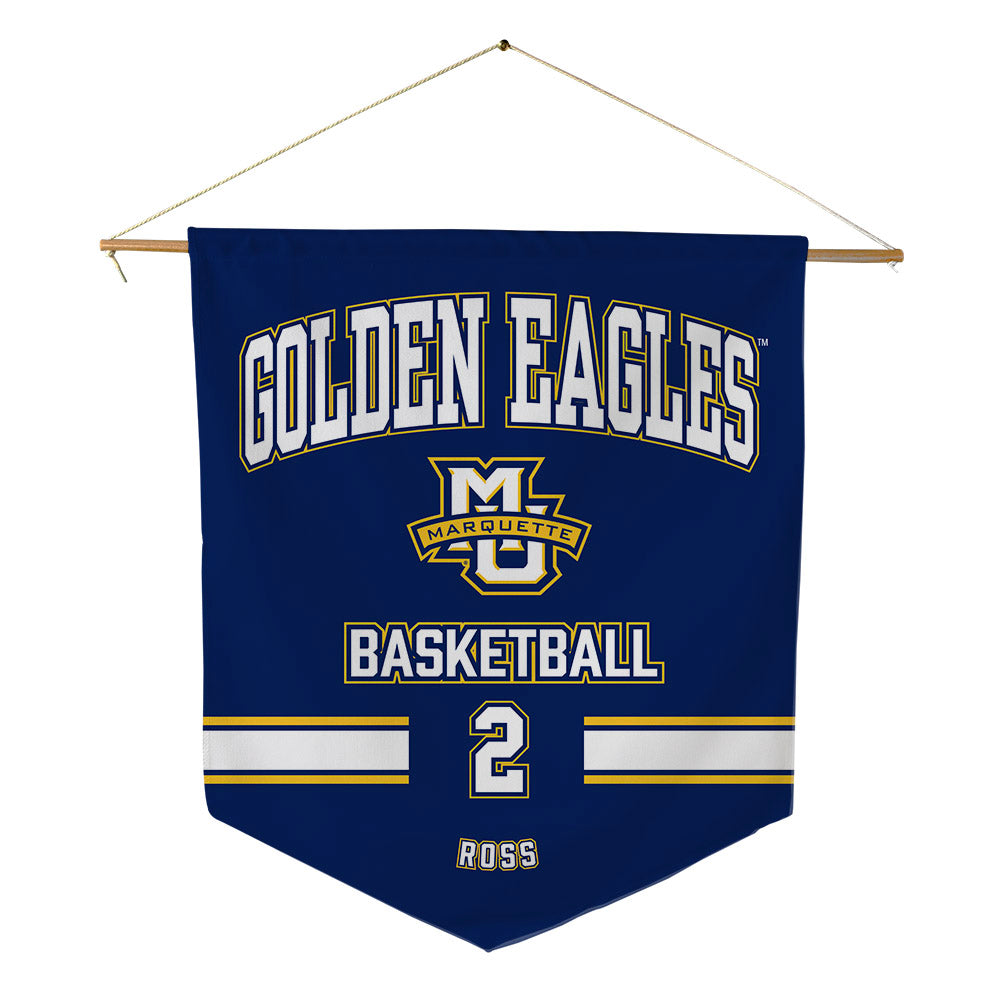 Marquette - NCAA Men's Basketball : Chase Ross - Pennant - 18" x 21"-0