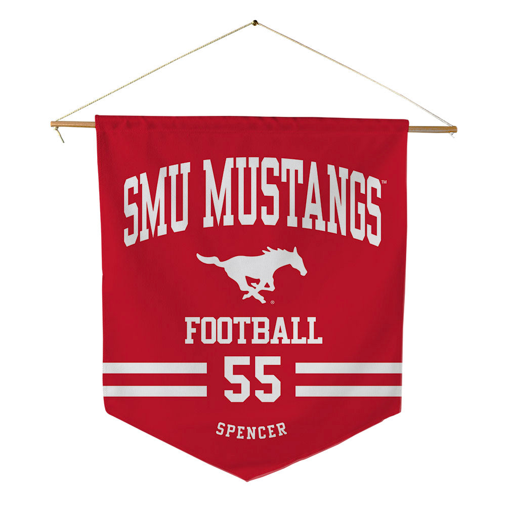SMU - NCAA Football : Woo Spencer - Pennant - 18" x 21"-0