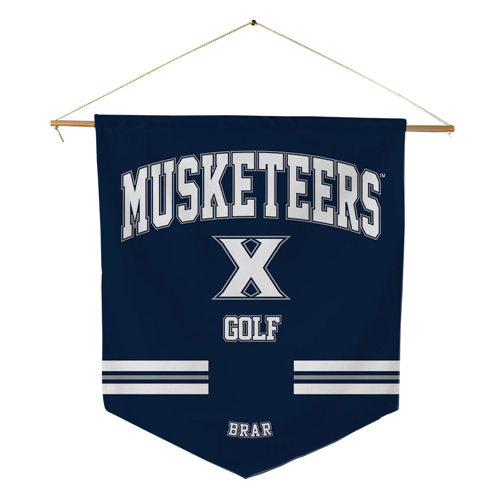 Xavier - NCAA Women's Golf : Hunar Brar - Pennant - 18" x 21"-0