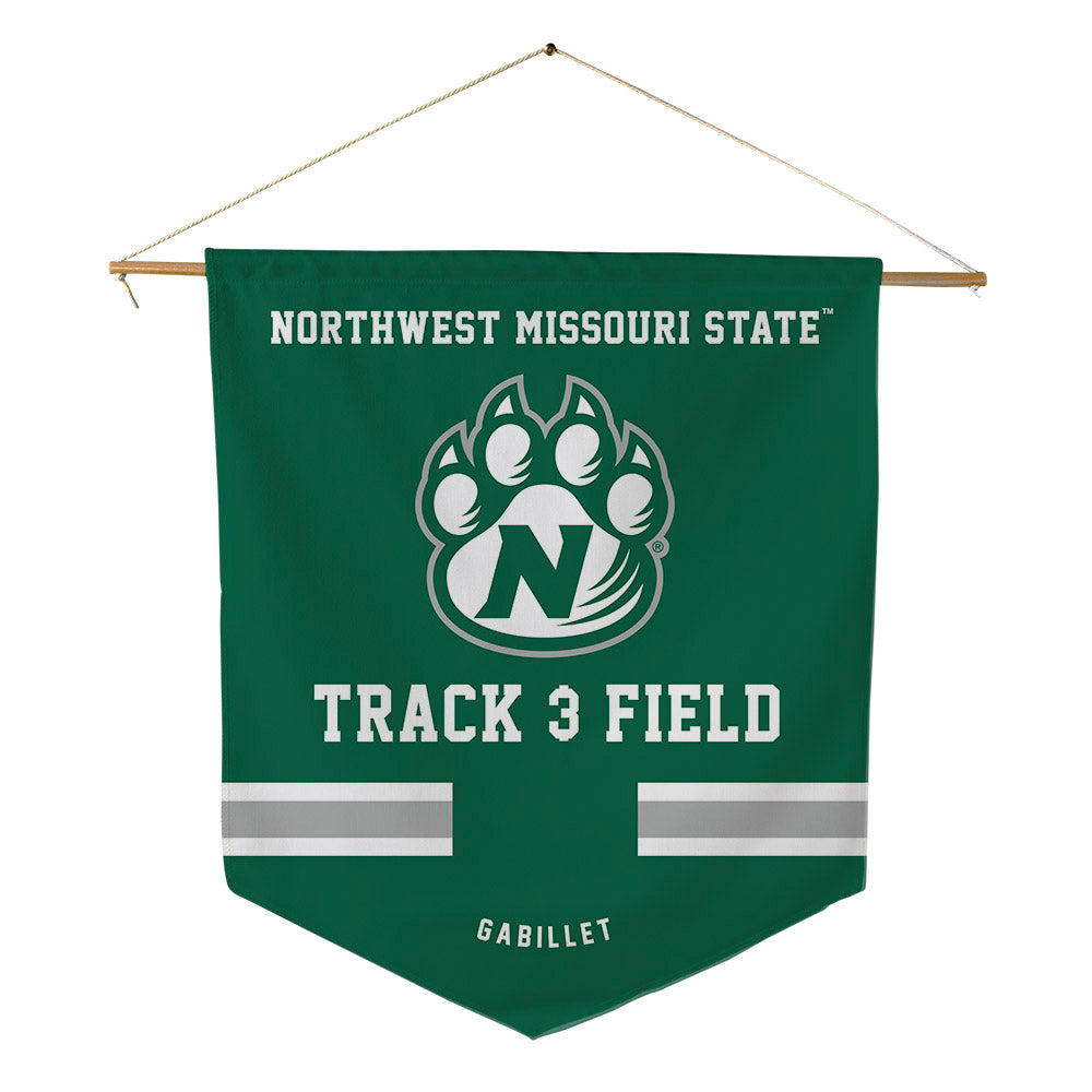 Northwest Missouri State - NCAA Men's Track & Field : Barnabe Gabillet - Pennant - 18" x 21"-0