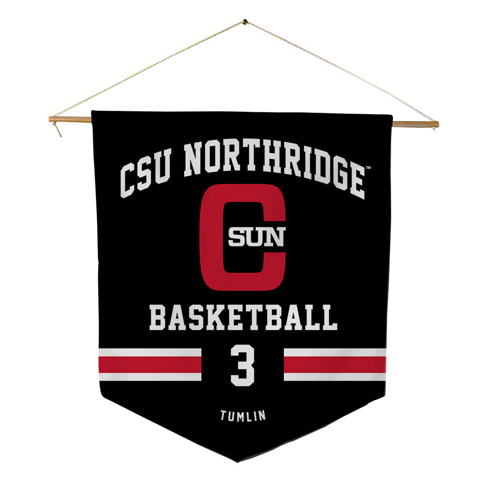 CSUN - NCAA Women's Basketball : Kelly Tumlin - Pennant - 18" x 21"-0