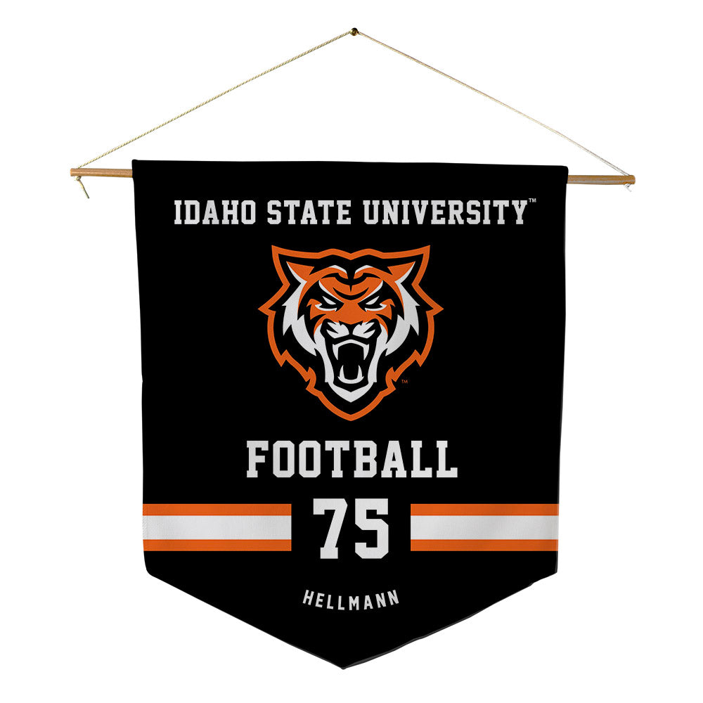 Idaho State - NCAA Football : Jake Hellmann - Pennant - 18" x 21"-0