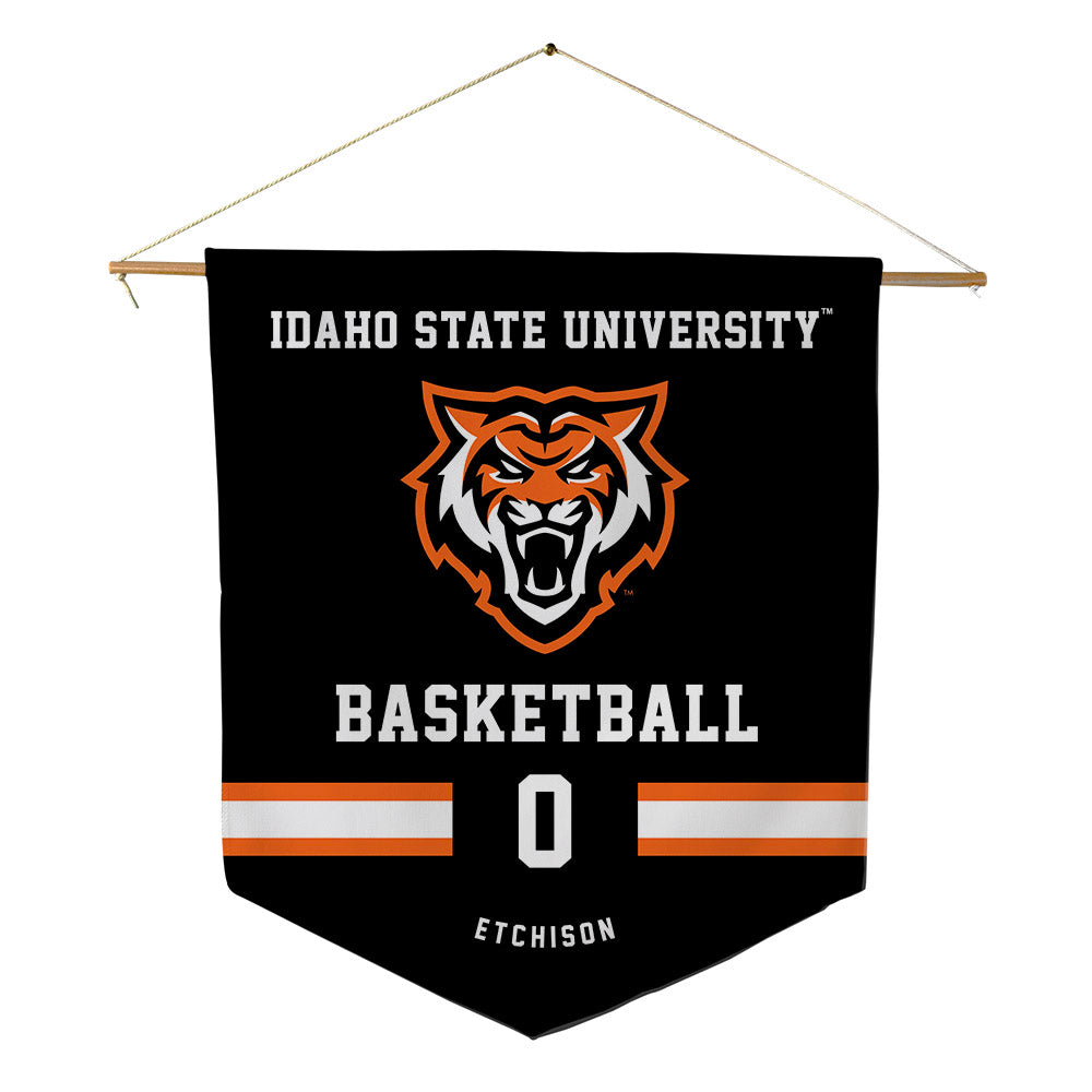 Idaho State - NCAA Men's Basketball : Gus Etchison - Pennant - 18" x 21"-0