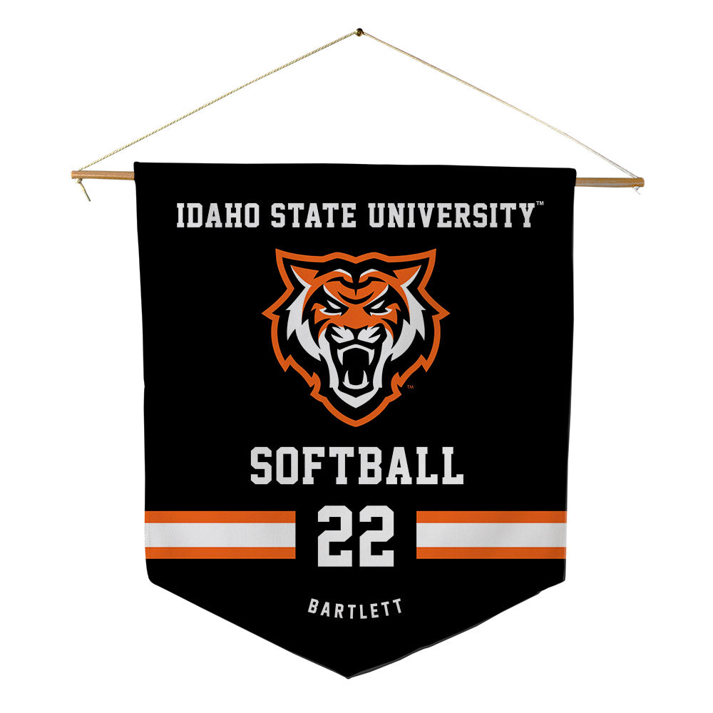 Idaho State - NCAA Softball : Mya Bartlett - Pennant - 18" x 21"-0