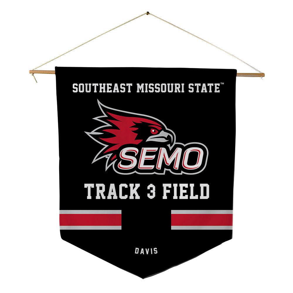 SEMO - NCAA Men's Track & Field : Jonas Davis - Pennant - 18" x 21"-0