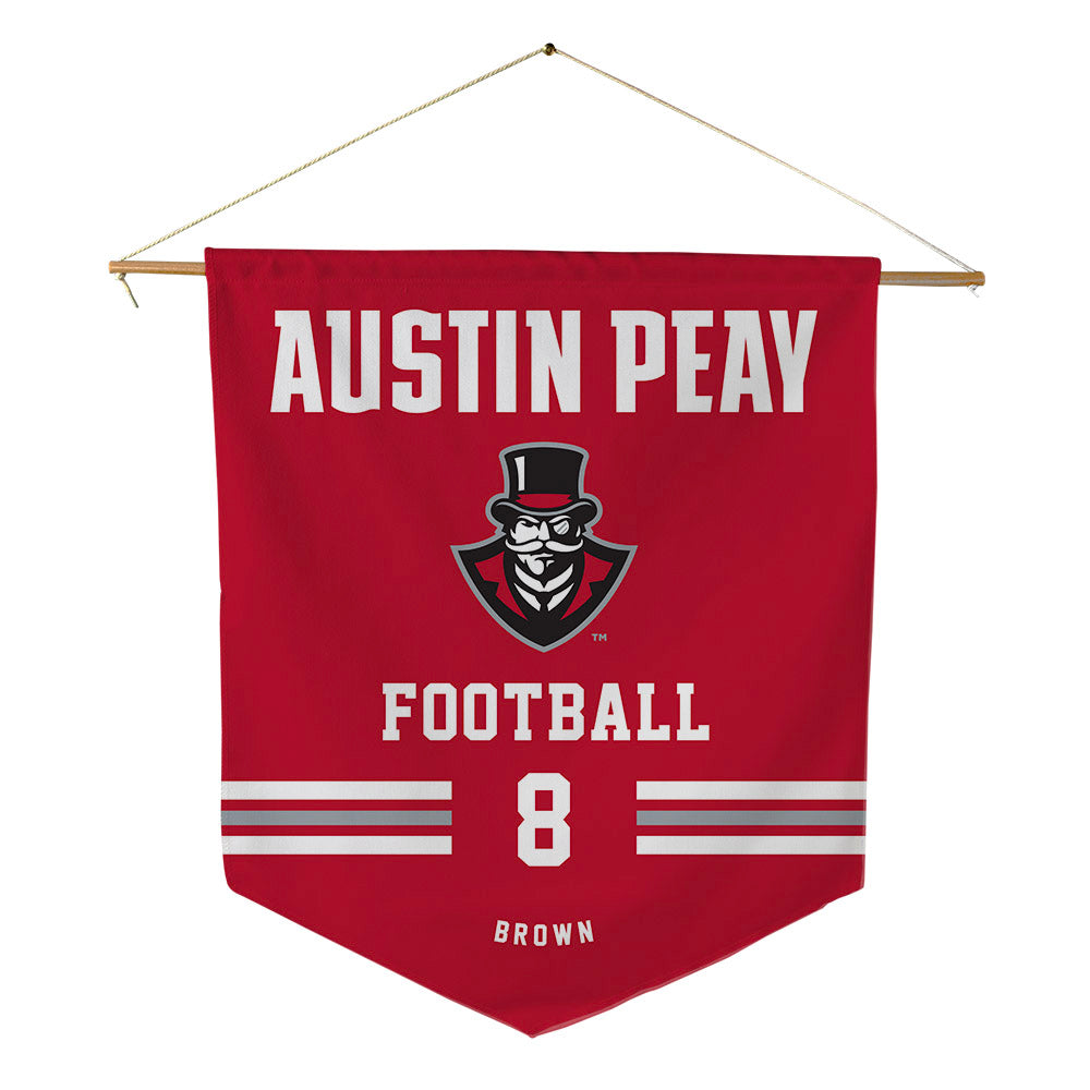 APSU - NCAA Football : Christopher Brown - Pennant - 18" x 21"-0