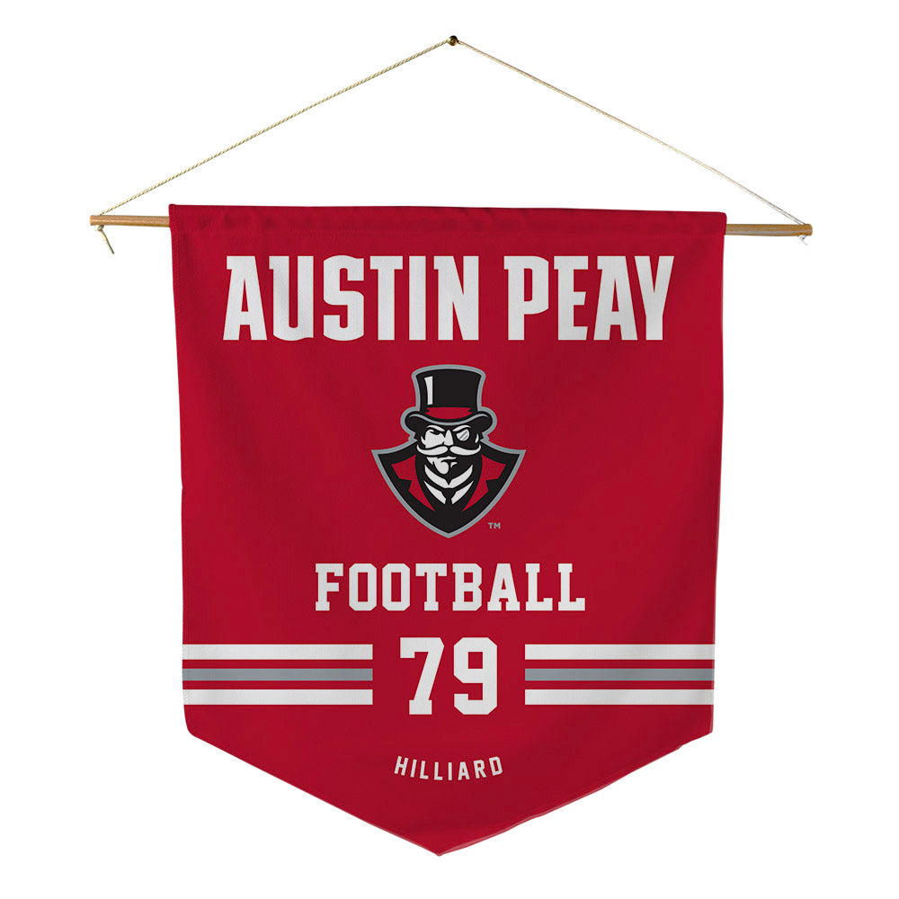 APSU - NCAA Football : Nicholas Hilliard - Pennant - 18" x 21"-0