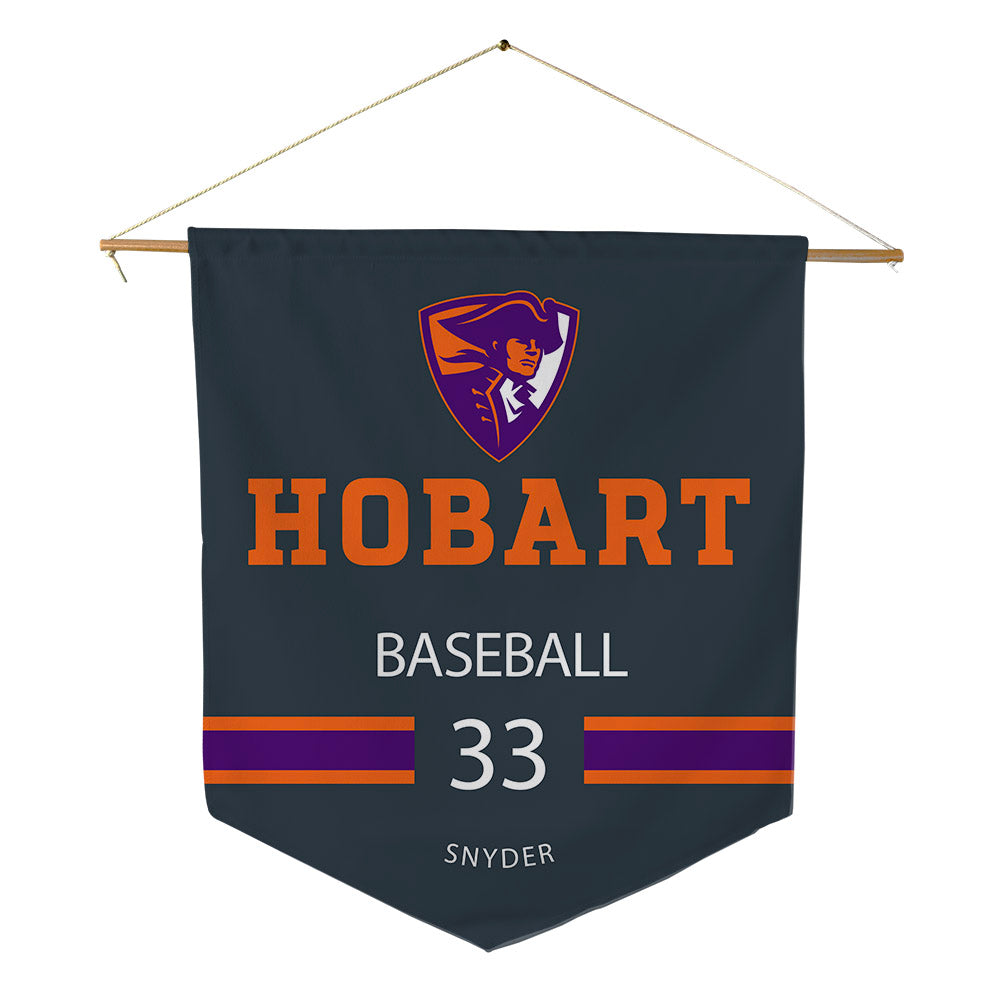 HWS - NCAA Baseball : Griffin Snyder - Pennant - 18" x 21"-0