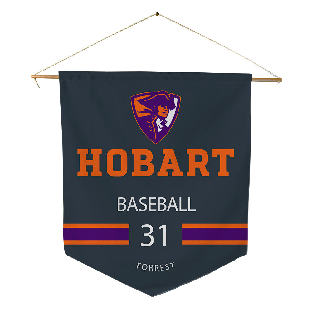 HWS - NCAA Baseball : Charlie Forrest - Pennant - 18" x 21"-0