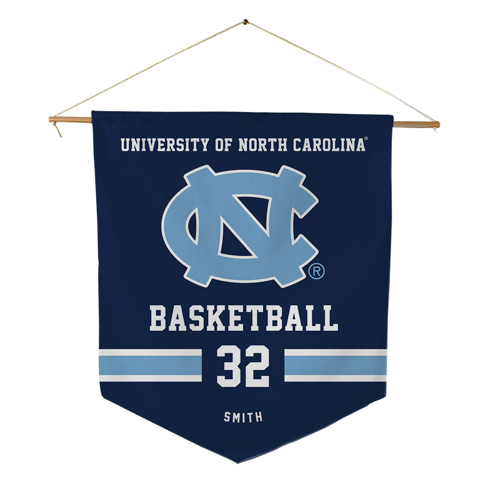UNC - NCAA Men's Basketball : Evan Smith - Pennant - 18" x 21"-0