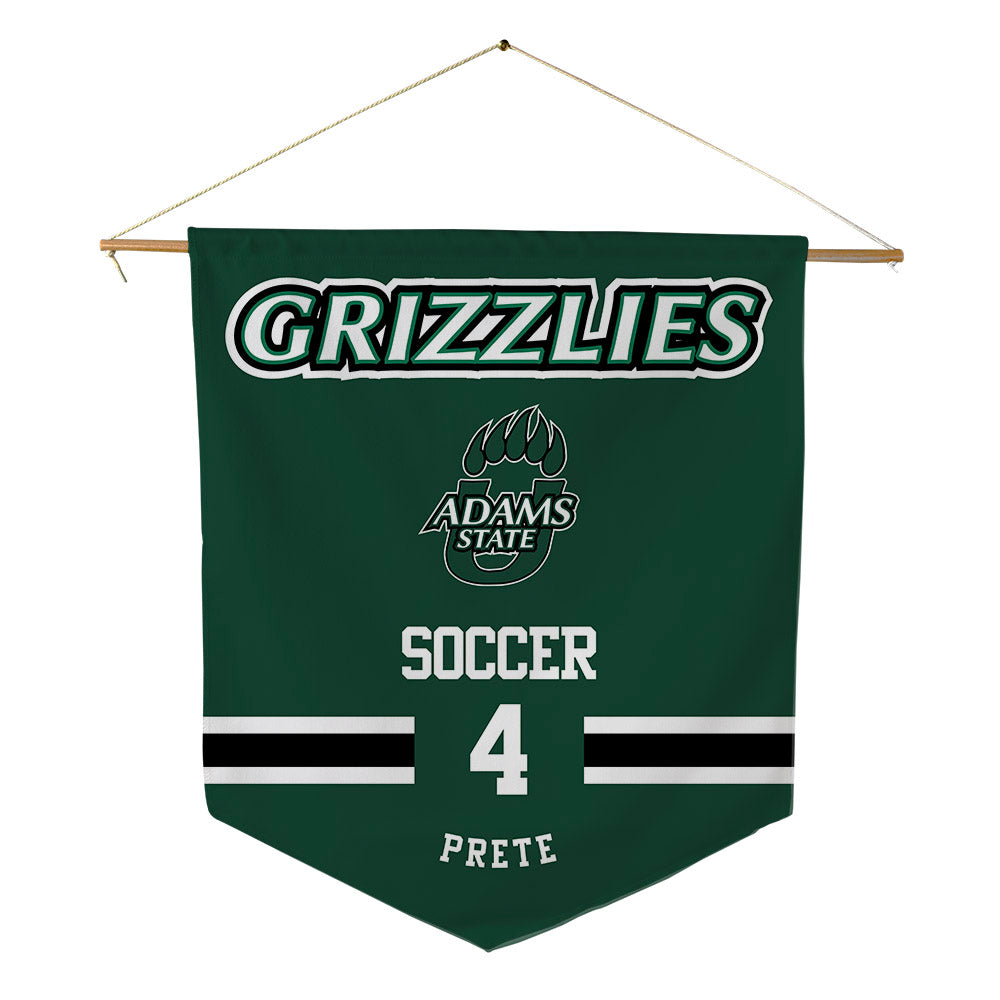 Adams State - NCAA Women's Soccer : Brianna Prete - Pennant - 18" x 21"-0